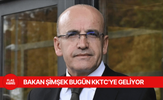 Türkiye Hazine ve Maliye Bakanı Şimşek, KKTC’ye geliyor