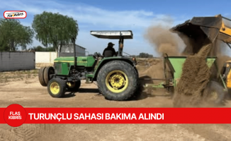 Turunçlu Hasan Bardakko Sahası bakıma alındı
