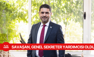 UBP Genel Sekreter Yardımcısı Ahmet Savaşan Oldu