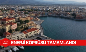 Yunanistan'dan Girit Adası'na 330 metre uzunluğunda enerji köprüsü