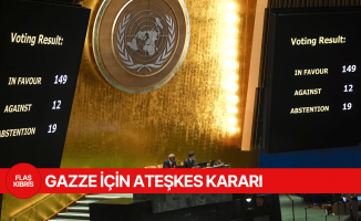BM Genel Kurulu, Gazze’de acil ateşkes ve insani yardım talep eden tasarıyı kabul etti