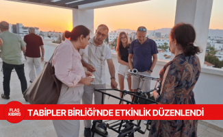 Dünya Bisiklet Günü nedeniyle Tabipler Birliği’nde etkinlik düzenlendi