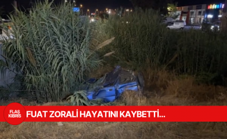 Girne-Alsancak Anayolu’nda trafik kazası: 81 yaşındaki sürücü hayatını kaybetti