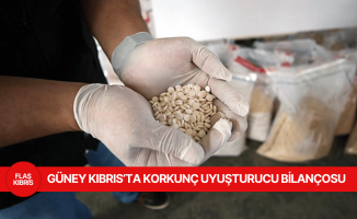 Güney Kıbrıs’ta ele geçirilen uyuşturucu miktarında korkunç rakamlar