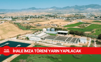 Haspolat Arıtma Tesisi Güneş Enerjisi Sistemi ihalesi imza töreni gerçekleştirilecek