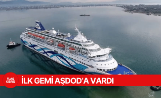 İsraillileri Limasol'dan taşıyan ilk gemi Aşdod’a vardı