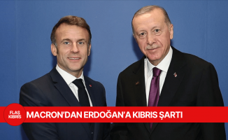Macron’dan Erdoğan’a AB üyeliği için Kıbrıs şartı!