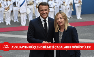 Meloni ve Macron, artan zorluklar karşısında Avrupa'nın güçlendirilmesi çabalarını görüştü