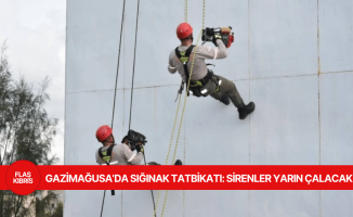 Sığınak tatbikatı düzenlenecek