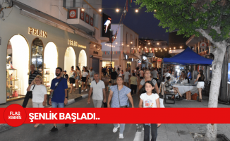 10. Girne Çarşı Şenliği başladı