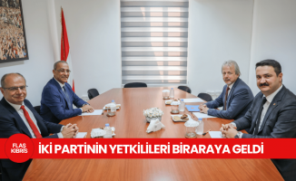 CTP ile CHP yetkilileri görüştü