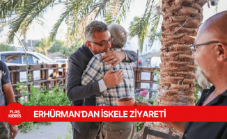 Erhürman İskele’de vatandaşlarla buluştu