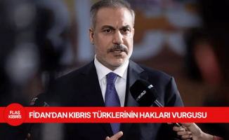 Hakan Fidan: Kıbrıs Türklerinin haklarının yok sayıldığı bir denklemi kabul etmemiz söz konusu değil