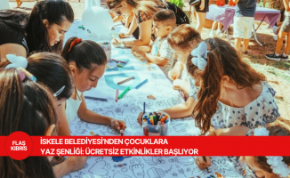 İskele Belediyesi’nden çocuklara yaz tatilinde ücretsiz eğitim ve eğlence dolu bir program!