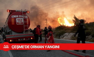 İzmir-Çeşme kara yolu ulaşıma kapatıldı