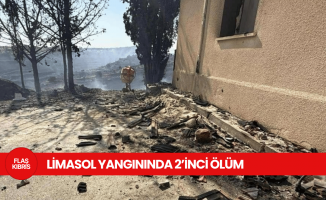 Limasol'daki yangında ikinci ölüm!