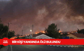 Limasol’daki yangın bölgesinde bir kişi ölü bulundu!
