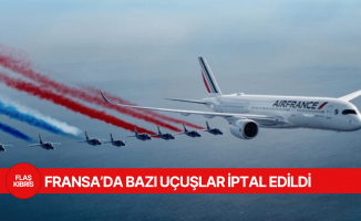 Paris ve çeşitli şehirlerde bazı uçuşlar iptal edildi