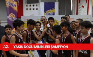 Yakın Doğu minikleri şampiyon