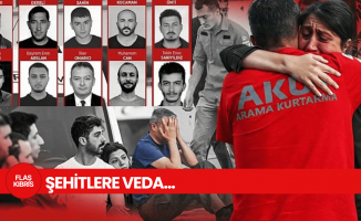Yeşil vatanı korumak isteyen kahraman şehitlere veda