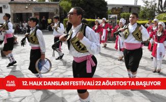12. Uluslararası Halk Dansları Kültür Festivali 22 Ağustos'ta Yılmazköy’de düzenlenecek!
