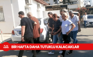 5 Kıbrıslı Rum, 1 hafta daha tutuklu kalacak