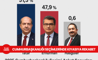 Cumhurbaşkanlığı Yarışında Kıyasıya Rekabet: Tatar %51,5 – Erhürman %47,9