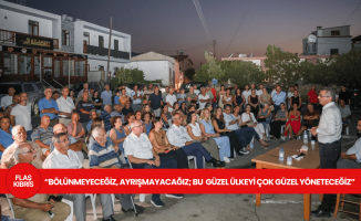 Erhürman: Bölünmeyeceğiz, ayrışmayacağız; bu güzel ülkeyi çok güzel yöneteceğiz...