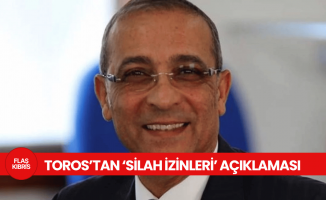 Fikri Toros: Daha çok silah değil, daha çok barış ve huzur istiyoruz