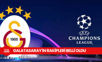 Galatasaray'ın Şampiyonlar Ligi'ndeki rakipleri belli oldu