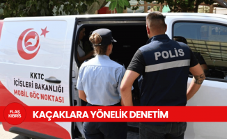 Girne’de kaçaklara yönelik ortak denetim