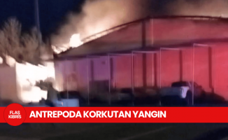 Gümrük ve Rüsumat Dairesi’ne ait antrepoda yangın!
