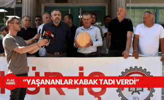 Hür-İş'ten "kabaklı" eylem