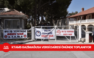 KTAMS, bugün Mağusa Vergi Dairesi'nde yaşanan sorunlara dikkat çekmek için toplanacak