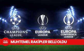 Türk takımlarının Avrupa kupalarındaki muhtemel rakipleri belli oldu