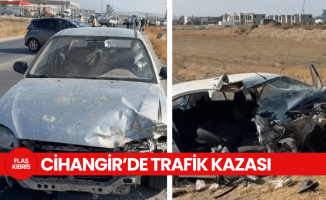 3 araç çarpıştığı kazada bir kişi hayatını kaybetti