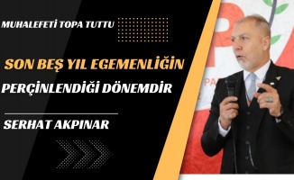Akpınar: Kıbrıs Türk halkı asla azınlık olmayacak