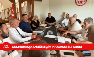 DP’de ilçe başkanları toplandı