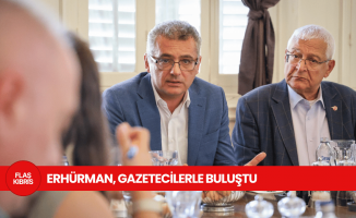 Erhürman, Türkiye’den gelen gazetecilerle bir araya geldi