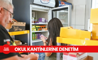 Gönyeli-Alayköy Belediyesi’nden okul kantinlerine denetim