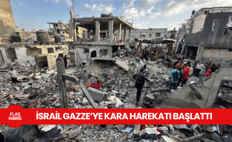 İsrail, Gazze'ye geniş çaplı saldırı başlattı