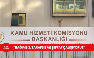 Kamu Hizmeti Komisyonu: Çalışmalarımız ve kurumumuz siyasi tartışmalara alet edilmemeli