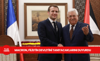 Macron, Pazartesi günü Filistin Devleti’ni tanıyacaklarını açıkladı