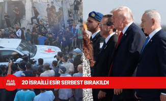 20 sağ İsrailli esirin tümü serbest bırakıldı