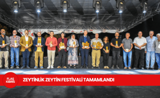 24. Girne Uluslararası Zeytinlik Zeytin Festivali tamamlandı