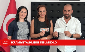 4 milyon TL talihlisine teslim edildi