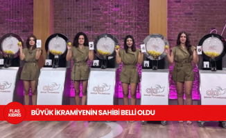 Büyük ikramiye için çekiliş yapıldı