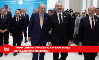 Erdoğan: Türk dünyası, KKTC’yi iki devletli adil çözüm yolundaki mücadelesinde yalnız bırakmıyor!
