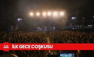 .Gençlik Festivali’nde ilk gece coşkusu