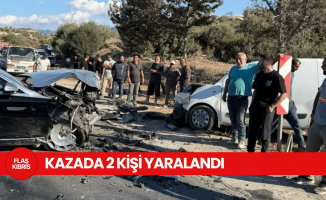 Girne-Tatlısu yolunda kaza